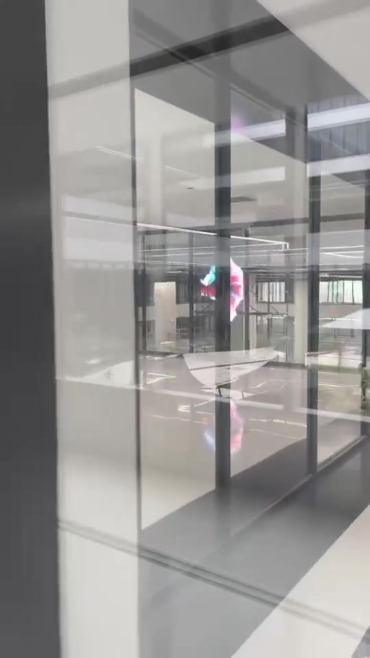 Xinpai Semiconductor Showroom — SMD Holographic Invisible Screen installation